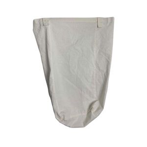 Laundry storage white canvas bag
